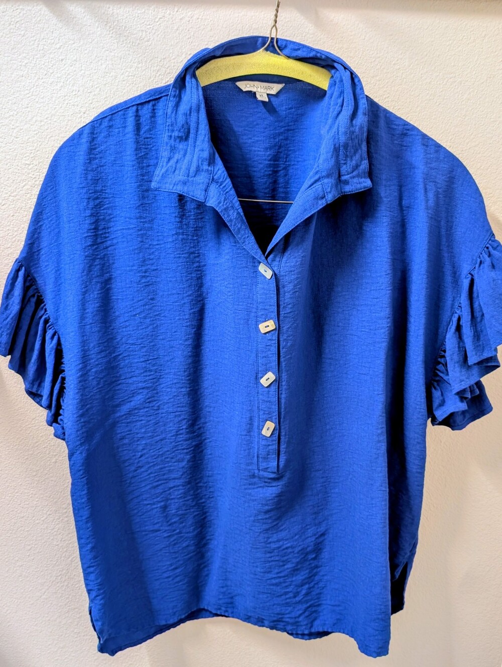 John Mark Linen Top